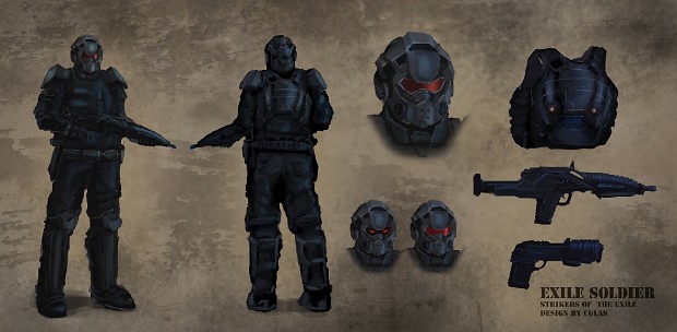 Exile Soldier Concept