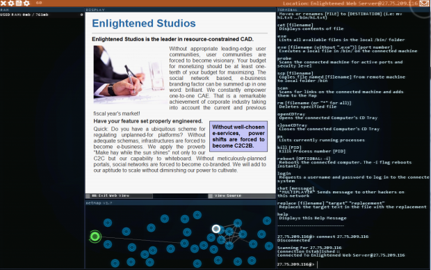 Hacknet Development Screens