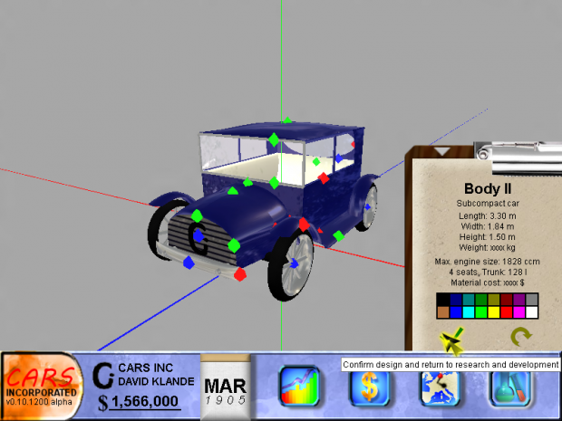 Cars Incorporated Body Editor Screenshots