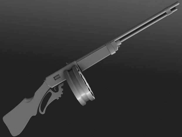 Industrial Rifleman Weapon Concept Model