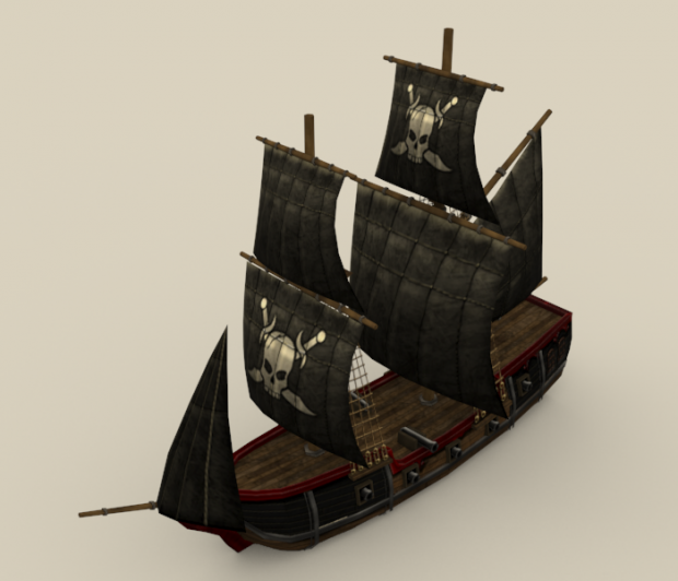 small pirate ship