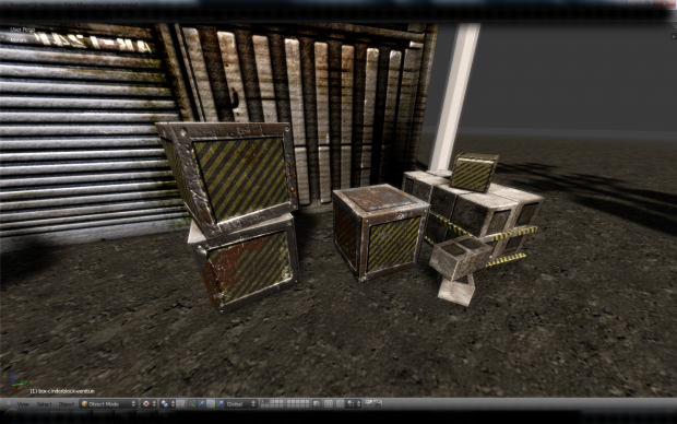 More props (crates mostly)