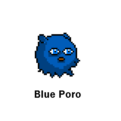 Blue Poro