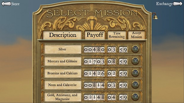 Mission Selection