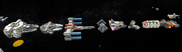 StarMade 0.082 Multiplayer Test ships