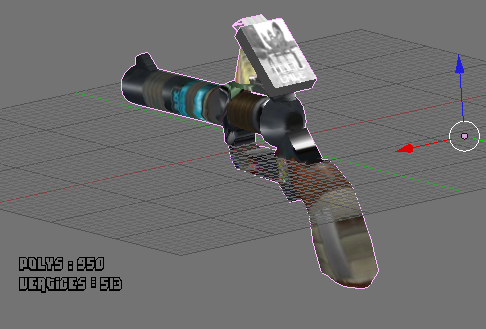 Preview of the recreated toolgun