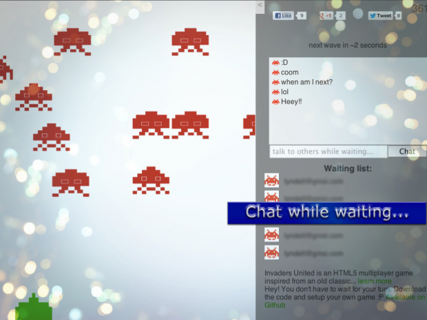 Chat while waiting...