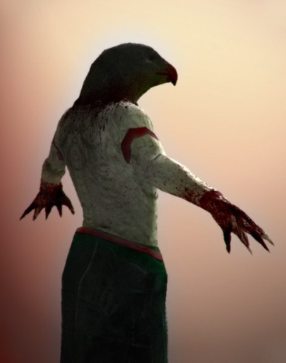Eagle head demon (concept)