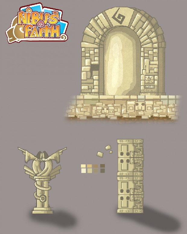 Level Concept - Temple