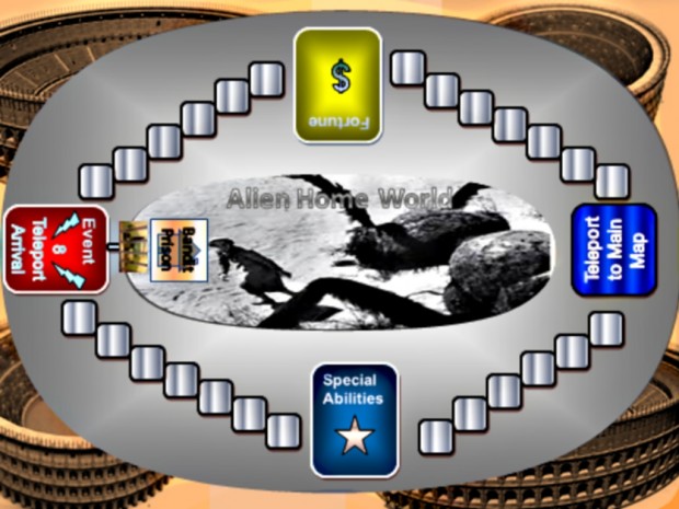 Alien Ant Home World (Board Game Mini Map)