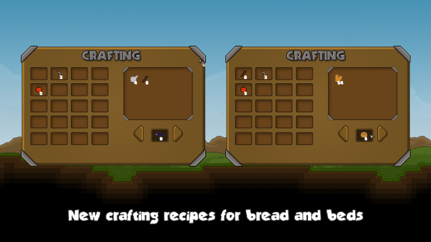 New crafting recipes!