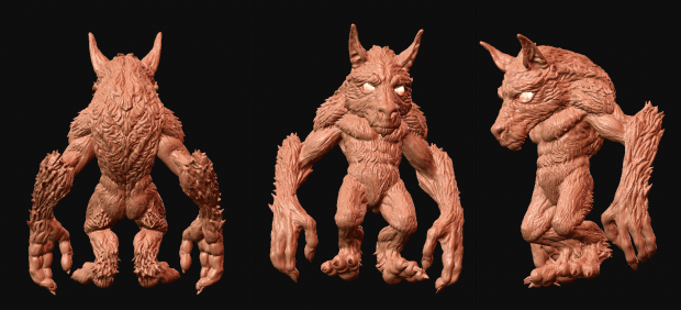 Werewolf Model WIP
