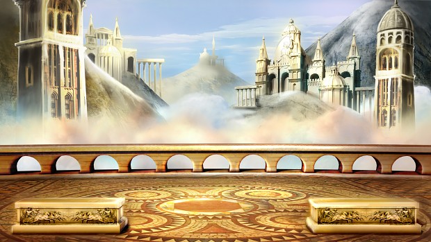 "Scenic Castles" Level Scene Concepts