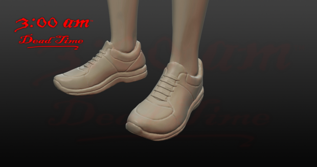 Sport shoes. 3d model. WIP