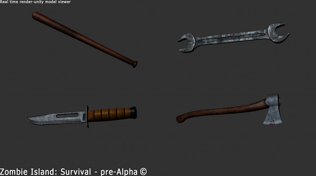 melee weapons for zombie apocalypse