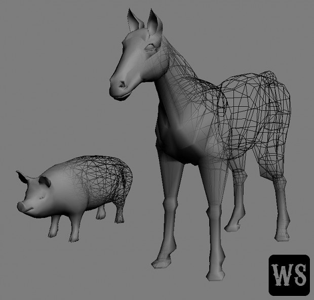 Animals Low Poly