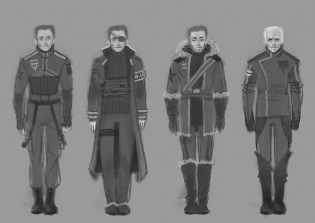 Character Officer outfits