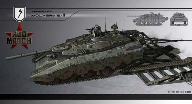 Alliance Wolverine II airborne tank