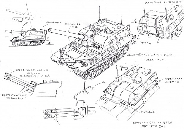 Pact self-propelled howitzer concept art