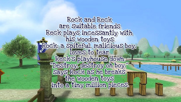 ScreenShots from Rock&(W)Reck game