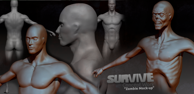 Zombie Mockup - Concept