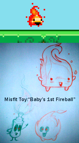 Baby's First Fireball!