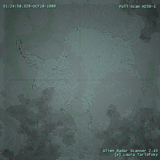 Alien Scan Map