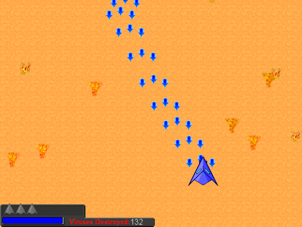 Air Battle Minigame Screens.