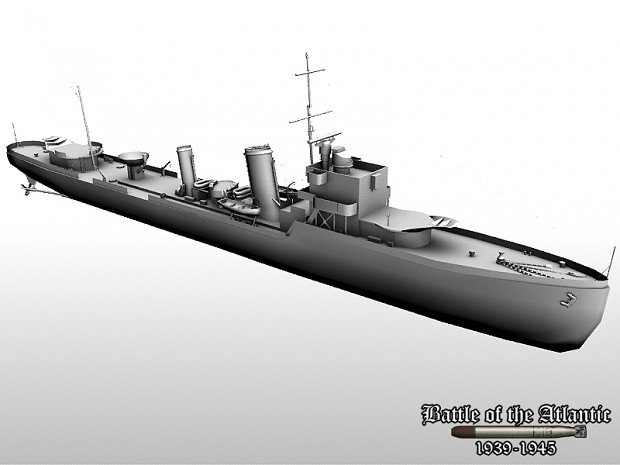 Royal Navy A Class Destroyer