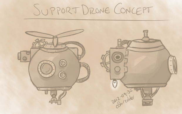 Support Drone Concept