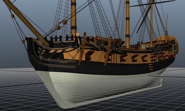 First ship model