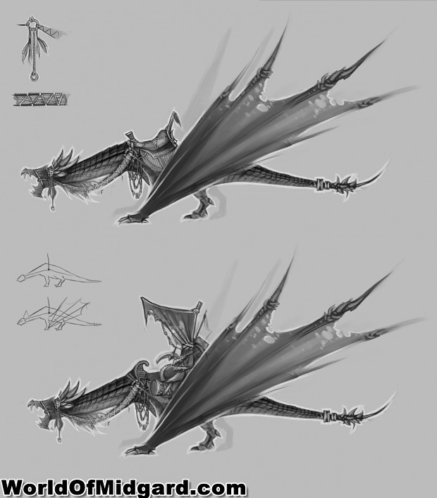 Dragon Mount Concept