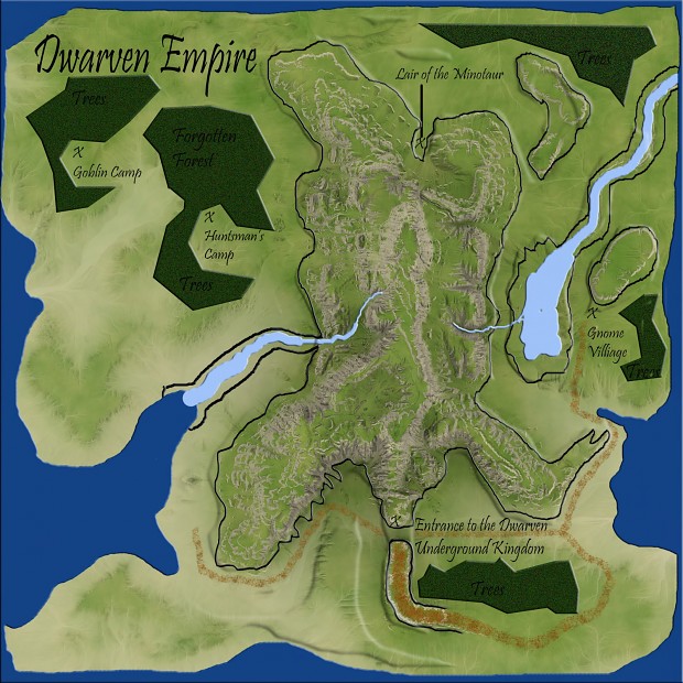 Demo Island Map