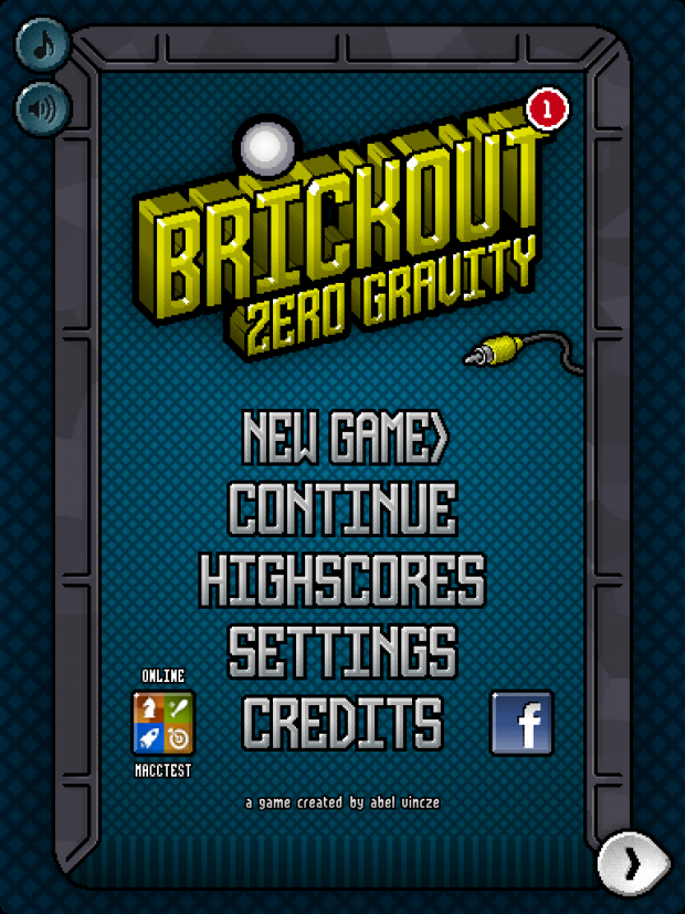 Brickout Zero Gravity screenshots