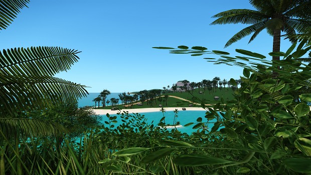 Pre-Alpha in game jungle screenshots