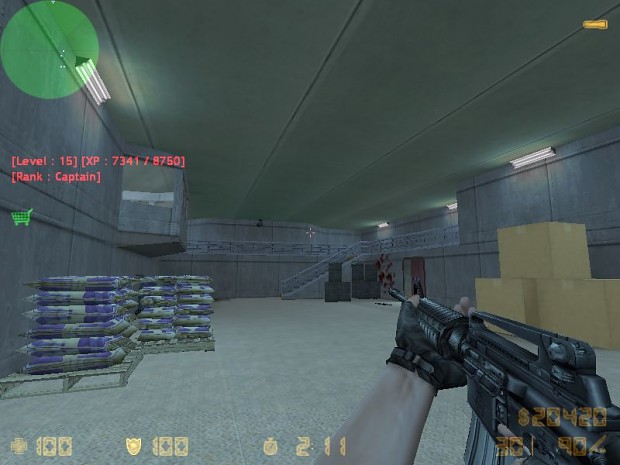 Counter-Strike Simple Mod In-Game Preview