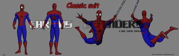 Spider man classic suit