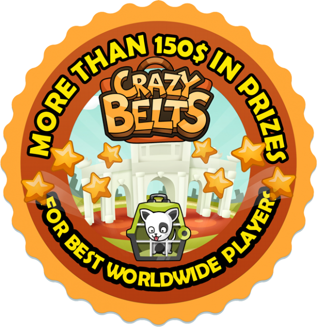 Crazy Belts contest badge