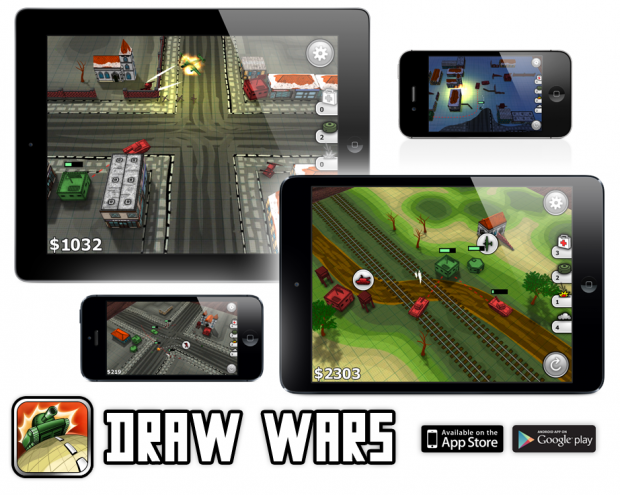 Drav Wars 1.0 for iOS and Android!