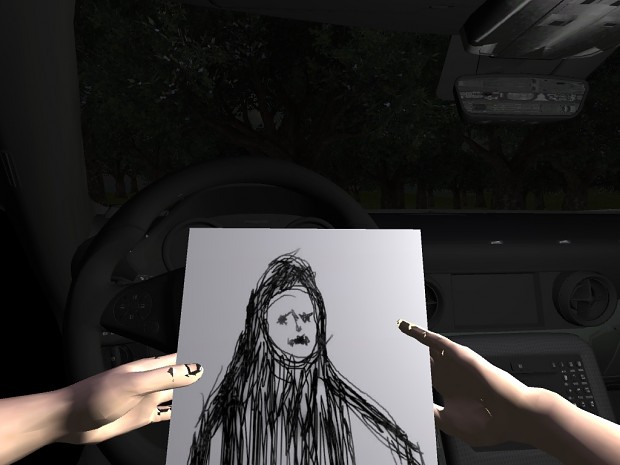In Game Screenshot "In the car"