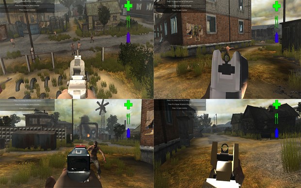 New environment assets and Aim down sights!