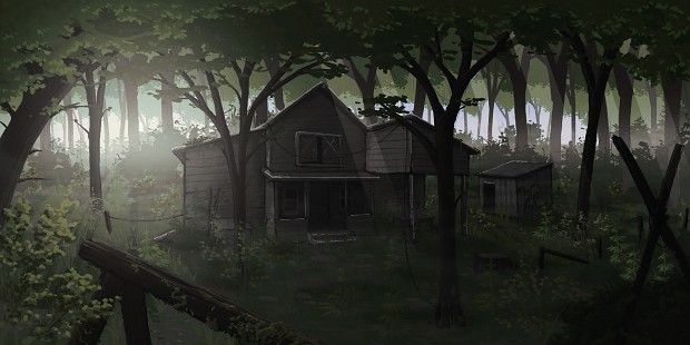 abandoned cabin concept