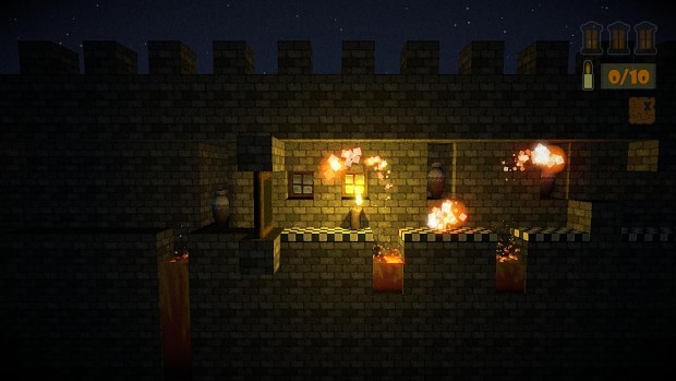 Candlelight - Rotating Fireballs