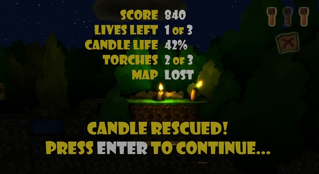 Candlelight - Stats Screen...
