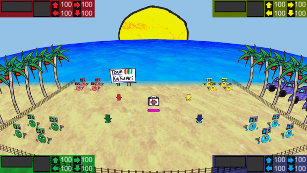 Peacetime Shores + Updated HUD and 4 Player