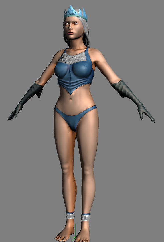 Sagacious Ice Priestess model update