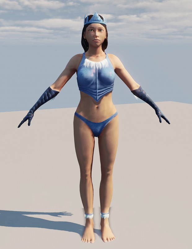 Ice Priestess Model Test