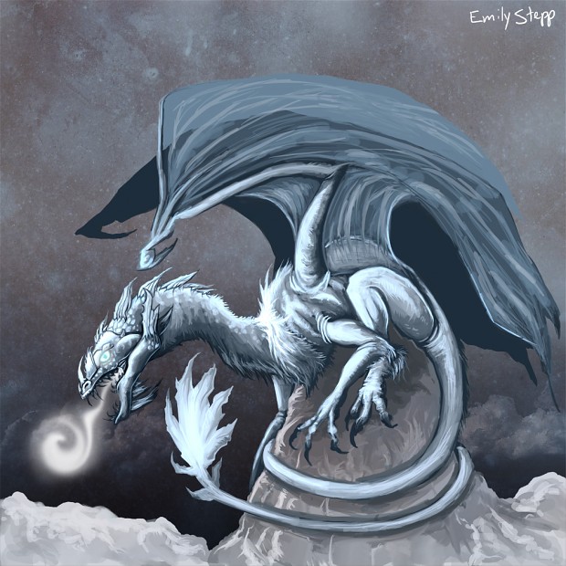 Colossal Ice Dragon Concept