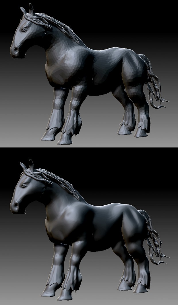 Horse Model WIP 2