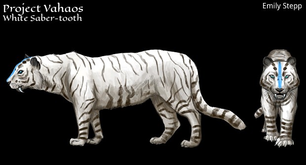 White Saber-tooth Concept